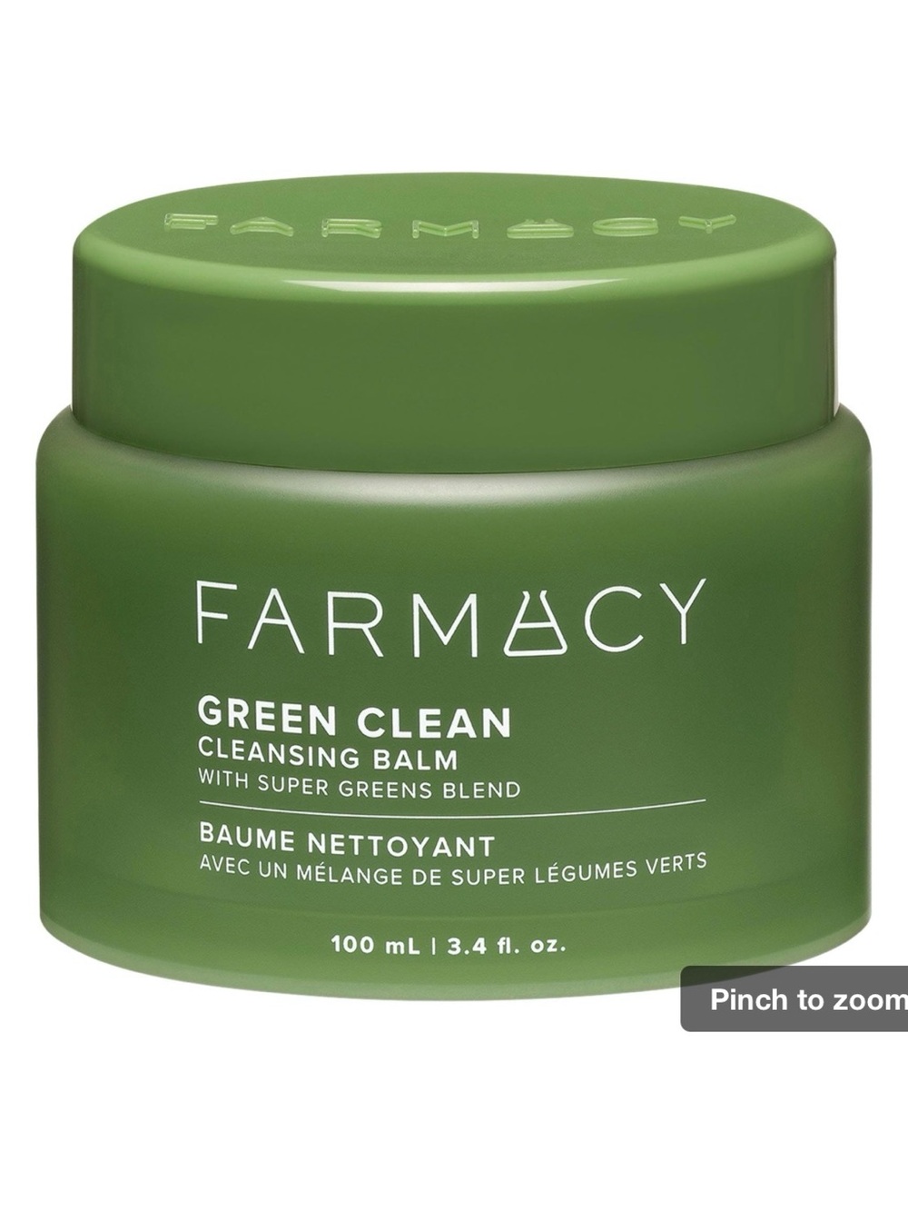 Farmacy Green Clean Cleansing Balm - Olive Green